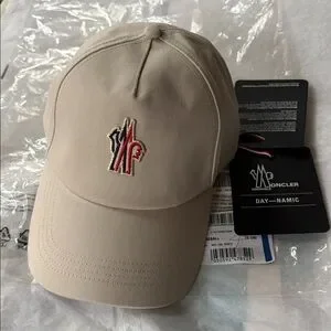 Moncler | Accessories | Moncler Grenoble Light Tan Baseball  display picture 1
